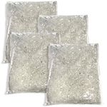 BANBERRY DESIGNS Sparkling Artificial Snow - Set of 4 Bags (290 Grams) Winter White Snow - Christmas Craft - Holiday Village Accessory