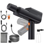 Cordless Pressure Washer with 5-in-1 Nozzle, 12V DC and Battery Powered Portable Jet Wash, 5m Hose, Compact & Rechargeable High-Pressure Cleaning Tool for Car, Bike, Floor, Garden Cleaning & Watering