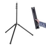 78.7 inch/200cm Light Stand for Photography, Premium Aluminum Photography Tripod Stand, Compatible with Lights, Projector, Softbox, Cameras, Projector, Relfectors, Umbrellas