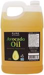 Pure Kitchen 100% Pure Avocado Oil, Non-GMO, High Smoke Point 1 Gallon