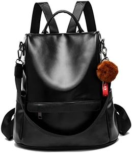 shepretty Women's Backpack Anti-Theft Shoulder Bag Multifunctional School Bags, 099-6766 black, M, Rucksack