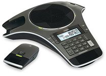 VTech VCS702 ErisStation Conference Phone with Two Wireless Mics, Black