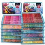 KALOUR Pro Colored Pencils,Set of 520 Colors,Artists Soft Core with Vibrant Color,Ideal for Drawing Sketching Shading,Coloring Pencils for Adults Artists Beginners