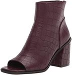 Vince Camuto womens Bebinder Open Toe Bootie Ankle Boot, Elderberry, 7.5 US