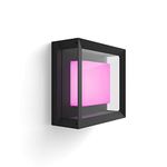 Philips Hue Econic White and Colour Ambiance LED Smart Garden Wall Light [Square Porch Light], Works with Alexa, Google Assistant and Apple Homekit