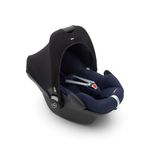 Dooky Infant Car Seat Sun Protection Hoody – Black | UPF 50+ Universal Car Seat Cover, Breathable Cotton Canopy, Wind & Dust Shield, Baby Car Seat Hood 0+ for Newborns & Infants