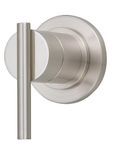 Danze D560958BNT Parma Single Handle 3/4-Inch Shower Volume Control and Shut Off Valve Trim Kit, Valve Not Included, Brushed Nickel