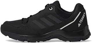 adidas unisex child TERREX HYPERHIKER LOW K SHOES, Black/Black/Grey, 11.5 Little Kid US