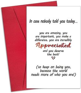 Ogeby Happy Boss’s Day Card Gifts for Boss Women Men, Funny Boss Birthday Cards Gifts for Him Her, You Are Incredibly Appreciated