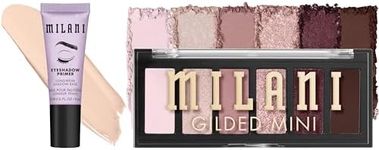 Milani Eyeshadow Primer + Gilded Mini Eyeshadow Palette - The Wine Down