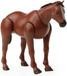 Beverly Hills Doll Collection Horse Figure, Large Farm Animals for Toddlers 3+, Realistic Farm Animal Toys, Plastic Farm Animal Figure, Toy Farm Animal, Horse Figurine Toy