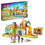 LEGO Friends Water Park 41720 Building Kit; Includes 3 Heartlake City Characters, Including Olivia, Plus Lots of Summer Water Toys; Toy Gift for Kids Aged 6+ That Helps Grow Imaginations (373 Pieces)