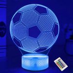 Soccer Night Light for Kids, FULLOS