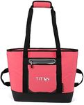 Titan Deep Freeze Insulated Tote Cooler - 30 Can - Coral Reef - Cooler Bag Insulation