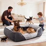 JOEJOY Extra Large Dog Sofa Bed, Wa