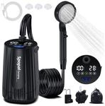 Portable Shower for Camping, [Upgra