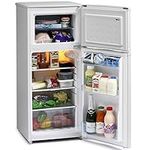 IceKing FF115WE Tall Freestanding Fridge Freezer - White