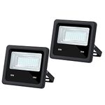 2 Pack DC12V LED Flood Light 30W 2700lm Outdoor 6500K Daylight White Security FloodLight Lamp IP65 Outside Waterproof for Garage, Garden, Lawn and Yard