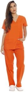 22250V-XS Orange Just Love Women's Scrub Sets / Medical Scrubs / Nursing Scrubs,Orange,X-Small