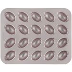 CHEFMADE Muffin Cake pan, 20-Cavity Non-Stick Lemon-Shaped Bakeware for Oven Baking (Champagne Gold)