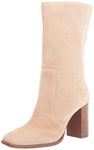 Dolce Vita Women's Nokia Ankle Boot, Dune Suede, 9.5