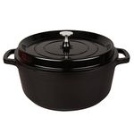 Masterpan Non-Stick Dutch Oven Casserole Dish with Lid 28cm / 6.6L | Induction Ready Casserole Dishes with Lids Oven Proof | Oven Dish, Casserole Pot, Stew Pot, Dutch Oven for Bread Making, Dutch Pot