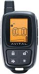 Avital 7345L 2-Way 4-Button LCD Rep