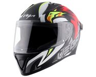 Vega Bolt Speedx Dull Black Red Helmet-M