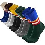 5 Pairs Hiking Walking Warm Socks for Women, Outdoor Recreation Wicking Cushion Extra Thermal Crew Winter Socks