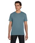 Alternative Men's T Shirt, Organic Cotton Crewneck Shirt, Earth Ocean, XX-Large