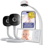 HUBBLE CONNECTED GoBaby Pro Twin - Two Cameras, 5” HD Home Display