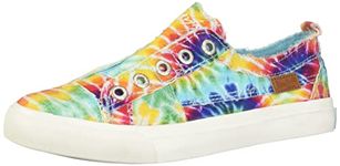 Blowfish Malibu Womens Play Sneaker, Rainbow Tie Dye, 10 US