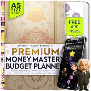 Budget Planner and Monthly Bill Organizer - Finance Planner, 12-Month Journey to Financial Freedom | Bill Payment Tracker Monthly Organizer, Money Saving & Expense Tracker | Undated Budgeting Journal