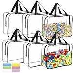6 Packs Large Toy Storage Bags with