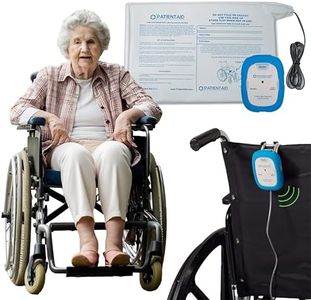 Caregiver Alarm & Fall Prevention System with Chair Pad :: Includes Patient Monitor with Rubber Casing, 9V Battery, 3 Mounting Options, Screws & Full Instructions, 1 Yr. Warranty by Patient Aid