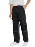 Ben Martin Men's Cargo || Men Cargo Pants || Men Cargo Pants Denim || Black Cargos for Men Size 34