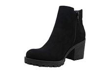 American Rag Womens Morghan Round Toe Ankle Boots & Booties Fashion Boots, Black, 7 UK