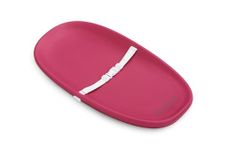 Evolur Eva Baby Changing Pad in Fuschia Pink, Soft and Breathable, Lightweight and Portable Changing Pad, Fits All Changing Table, Waterproof Firm Padding