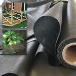 DRAAK Garden Weed Barrier Fabric Membrane Control SPUNBOUND Chemical Free Light Weight 1.5mtr 50gsm Wide Landscape, Gardening, Flower Beds, Growing (3)