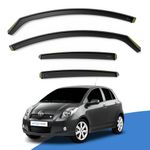 EdgeVisors Wind Deflectors Set Fits: TOYOTA Yaris MK2 2005-2011 5 Door Hatchback 4pc