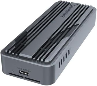 SABRENT USB4 NVMe SSD Enclosure – Tool-Free USB 4.0 M.2 PCIe 4.0 x4 External SSD Case, 3900MB/s, Thunderbolt 3/4 & USB-C Compatible, for 2230/2242/2260/2280 Drives (EC-U4TN)