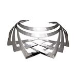 YAZILIND Alloy Choker Simple Statement Short Necklace Choker Collar Bib Fashion Costume Jewelry Silver