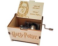 TheLaser'sEdge, Harry Potter Mini Music Box with Movies Hedwig's Theme, Gifts for Women, Men, Birthday, Christmas, Mother’s Day, Anniversary or Merchandise Decor - Severus Snape Always Quote