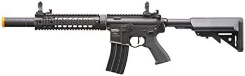 Lancer Tactical Gen 2 M4 SD Long Rail 9" Electric Airsoft AEG Rifle - Full/Semi-Auto with Battery, Charger, and 0.20g BBS - Metal/Polymer Options Available (Metal Proline, Black)