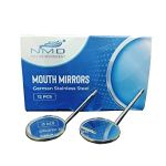 DENTAL TOOL Plain Mouth Mirror Tops(12pcs)