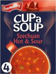 Batchelors Cup a Soup Szechuan Hot & Sour Instant Soup Sachets, 92 g Box (Pack of 9 Boxes - Each Contains 4 Sachets)