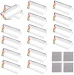 TANEMUDO 14 Pcs Clear Triangular Pr