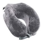 Cloudz Escape Premium Memory Foam Travel Neck Pillow - Grey