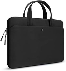 MicaYoung 15,6 Pouces Housse pour Ordinateur Protection Pochette Compatible avec 15 15.6 16 Pouces Acer ASUS Dell HP Thinkpad Chromebook Computer Notebook, Noir