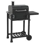 CosmoGrill Outdoor Jr. Smoker Barbecue Charcoal Portable BBQ Grill Garden